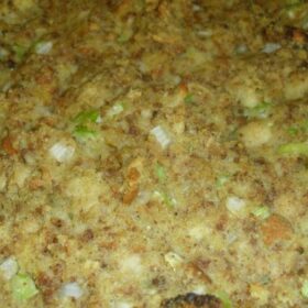 Old Fashion Corn Bread Dressing Recipe