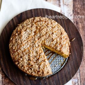 Caramel Pumpkin Coffee Cake