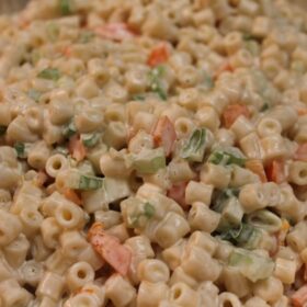 creamy macaroni salad