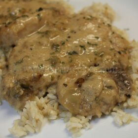 Slow Cooker Smothered Pork Chops and Gravy