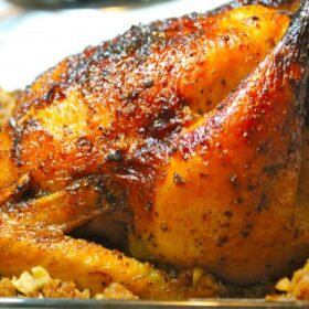 Roasted Apple Glazed Chicken