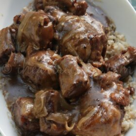 Smothered Oxtail