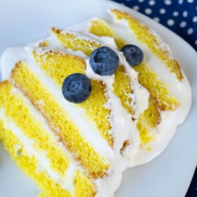Easy Lemon Ice Cream Cake