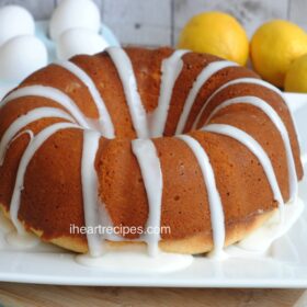 Southern Lemon Pound Cake