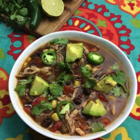 Tex Mex Chicken Soup