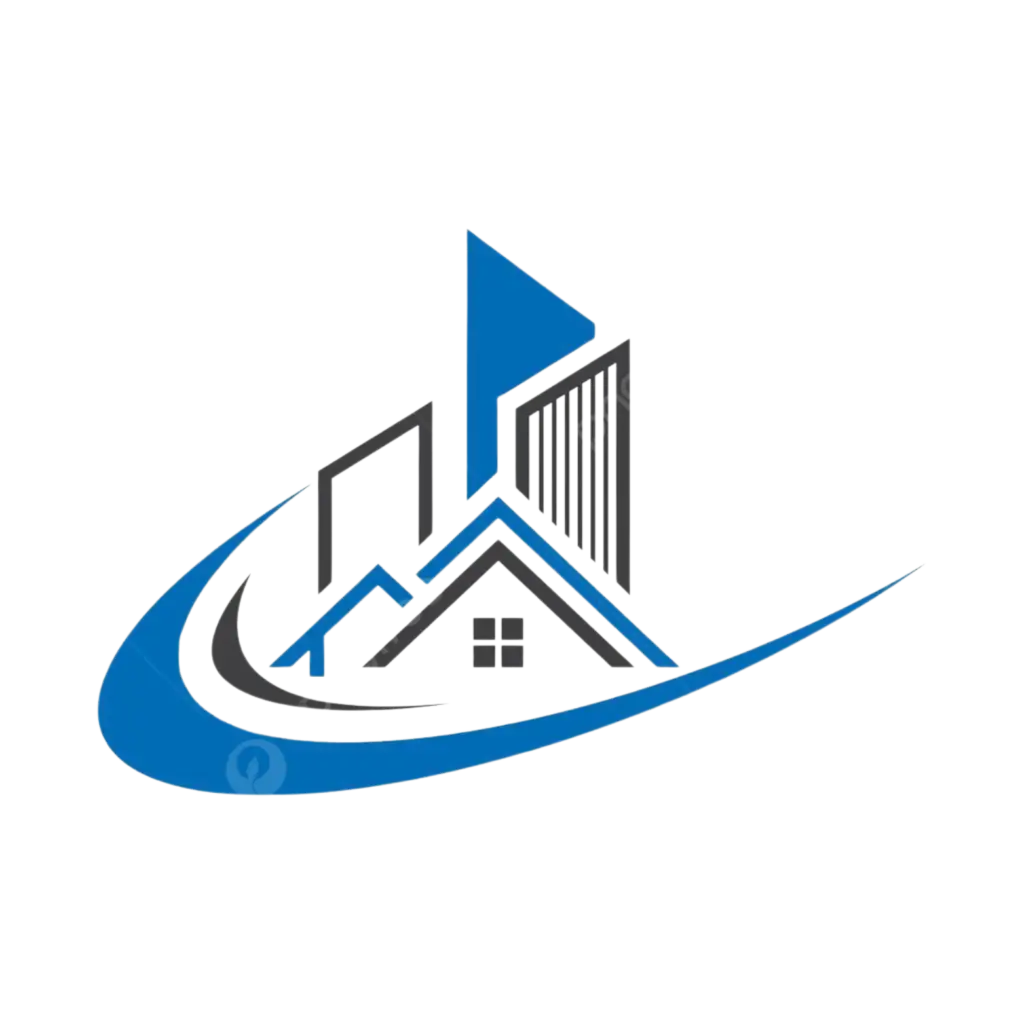 Grey and White Modern Construction Logo (4)